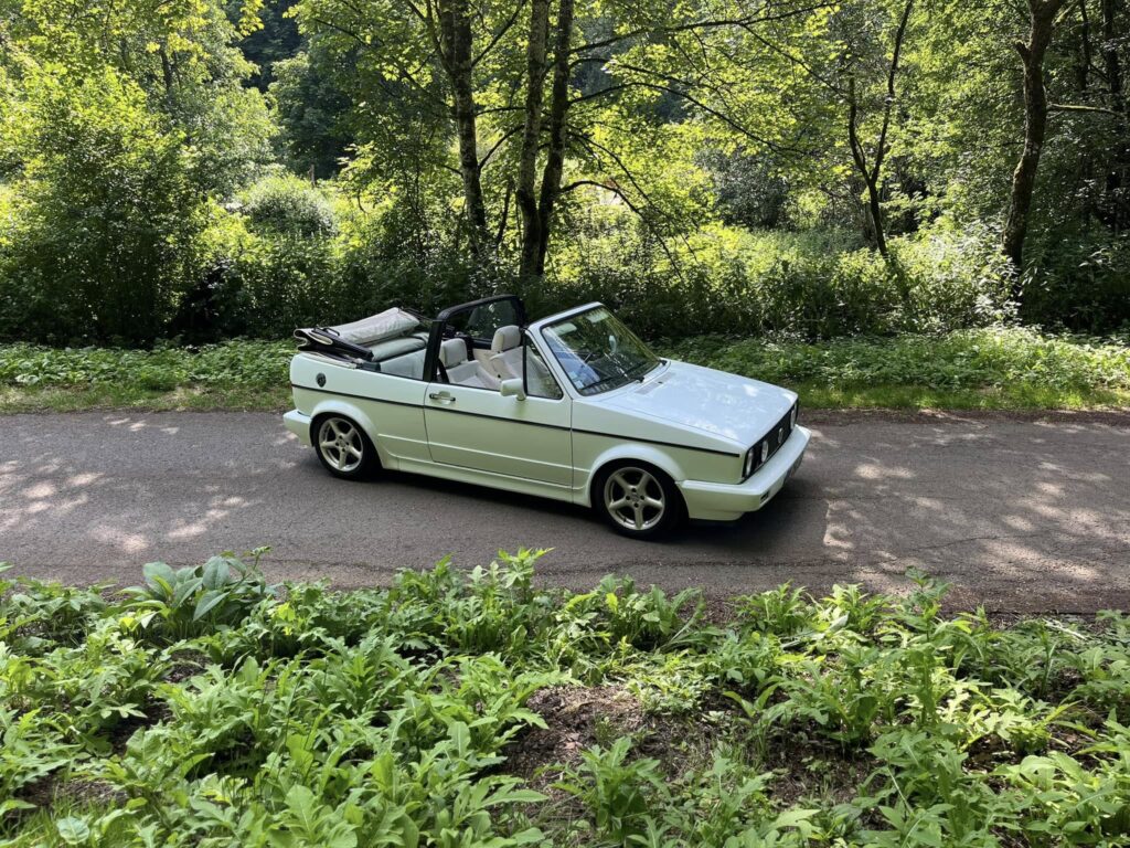 Golf 1 Cabriolet White Edition - GBR Classic